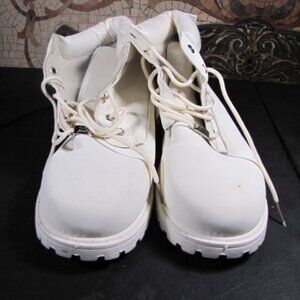 Baby Phat White Boots Size 9